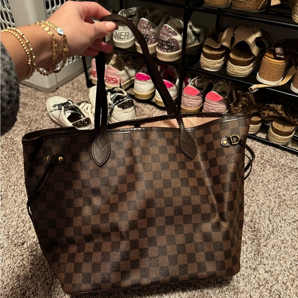 Louis Vuitton Neverfull MM Damier Ebene - excellent condition! - Picture 2 of 7
